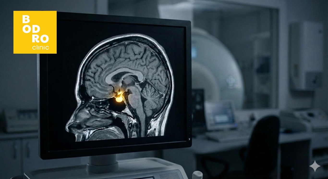 МРТ гіпофізу з контрастуванням (турецького сідла) у BodroClinic 9