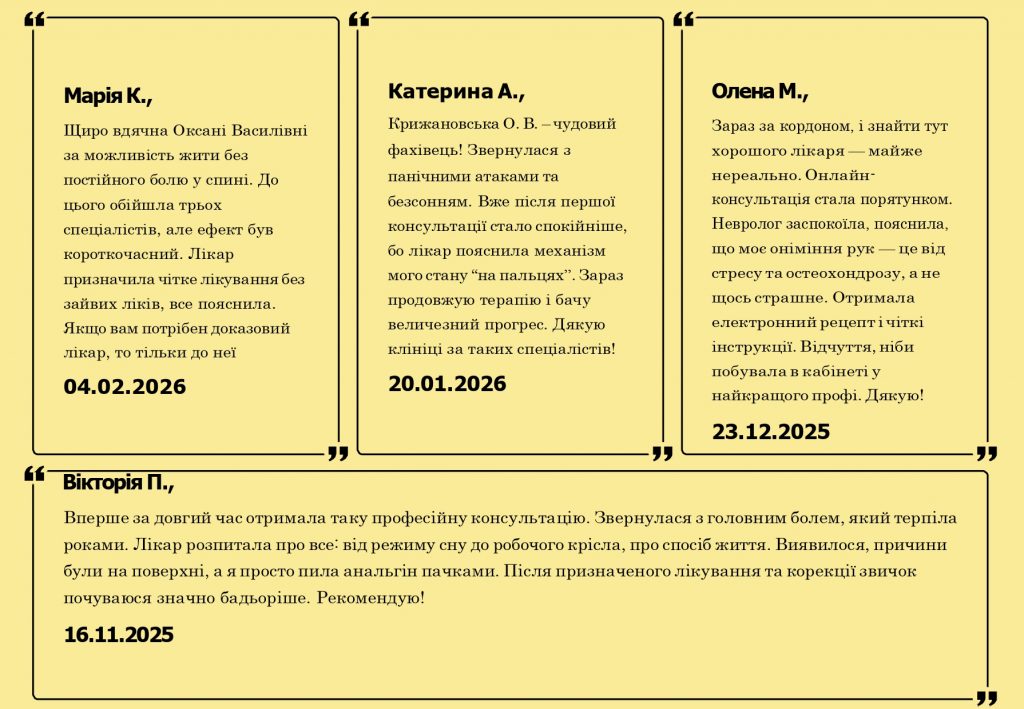 Крижановська Оксана Василівна 1